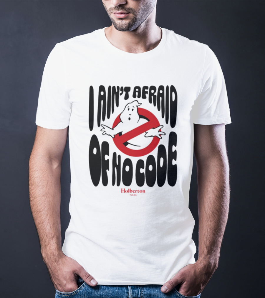 I Ain't Afraid Of No Code Julien Barbier Holberton Ghostbusters T-Shirt