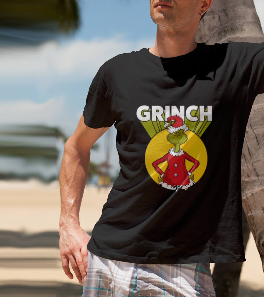 Junior's Dr. Seuss The Grinch You're A Mean One Christmas T-Shirt