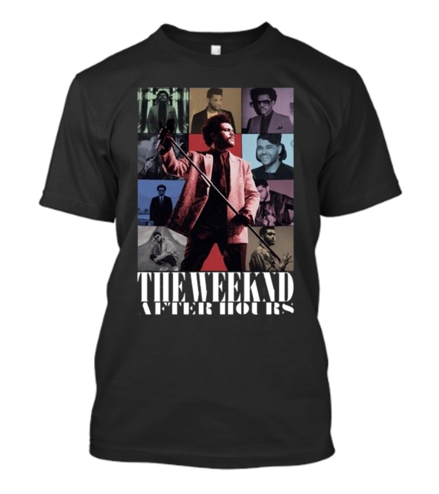 The Weeknd After Hours Era Collage T-Shirt