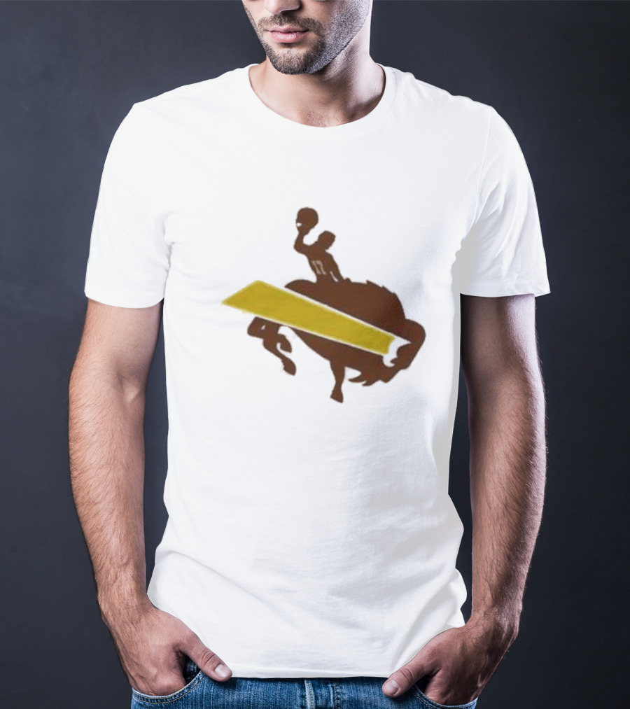 Josh Allen Buffalo Bills Wyoming Cowboys Football T-Shirt