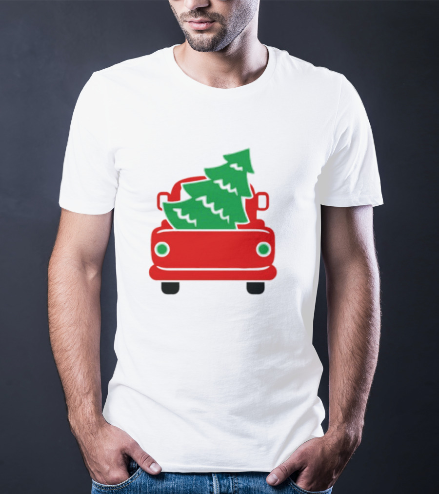 Purchase Wholesale Christmas Free Tree Car T-Shirt