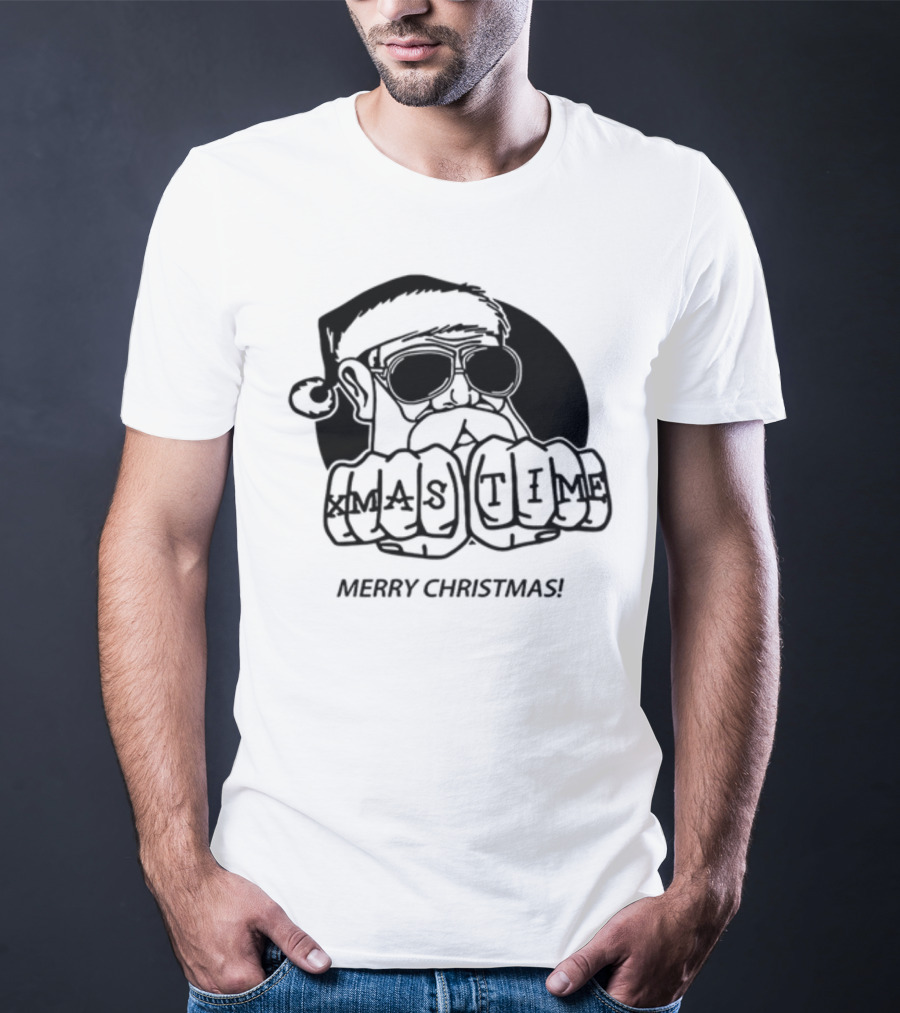 Santa Claus Xmas Time Merry Christmas T-Shirt