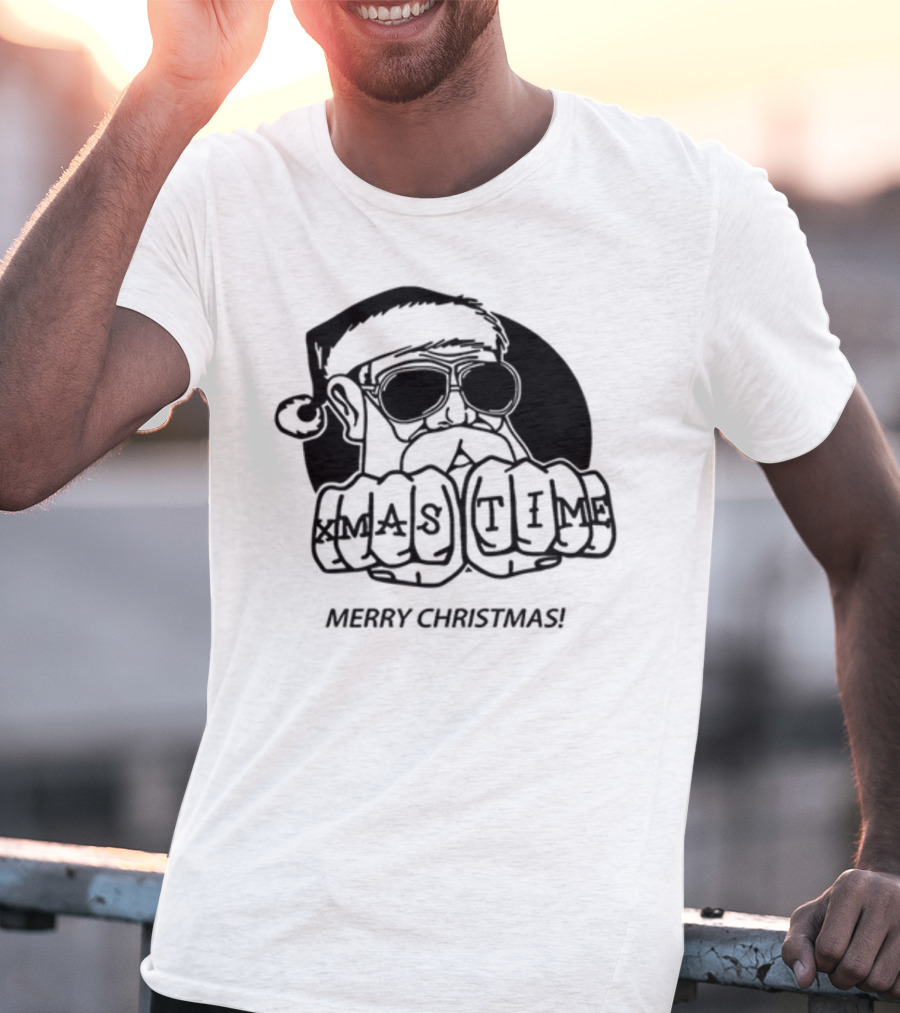Santa Claus Xmas Time Merry Christmas T-Shirt