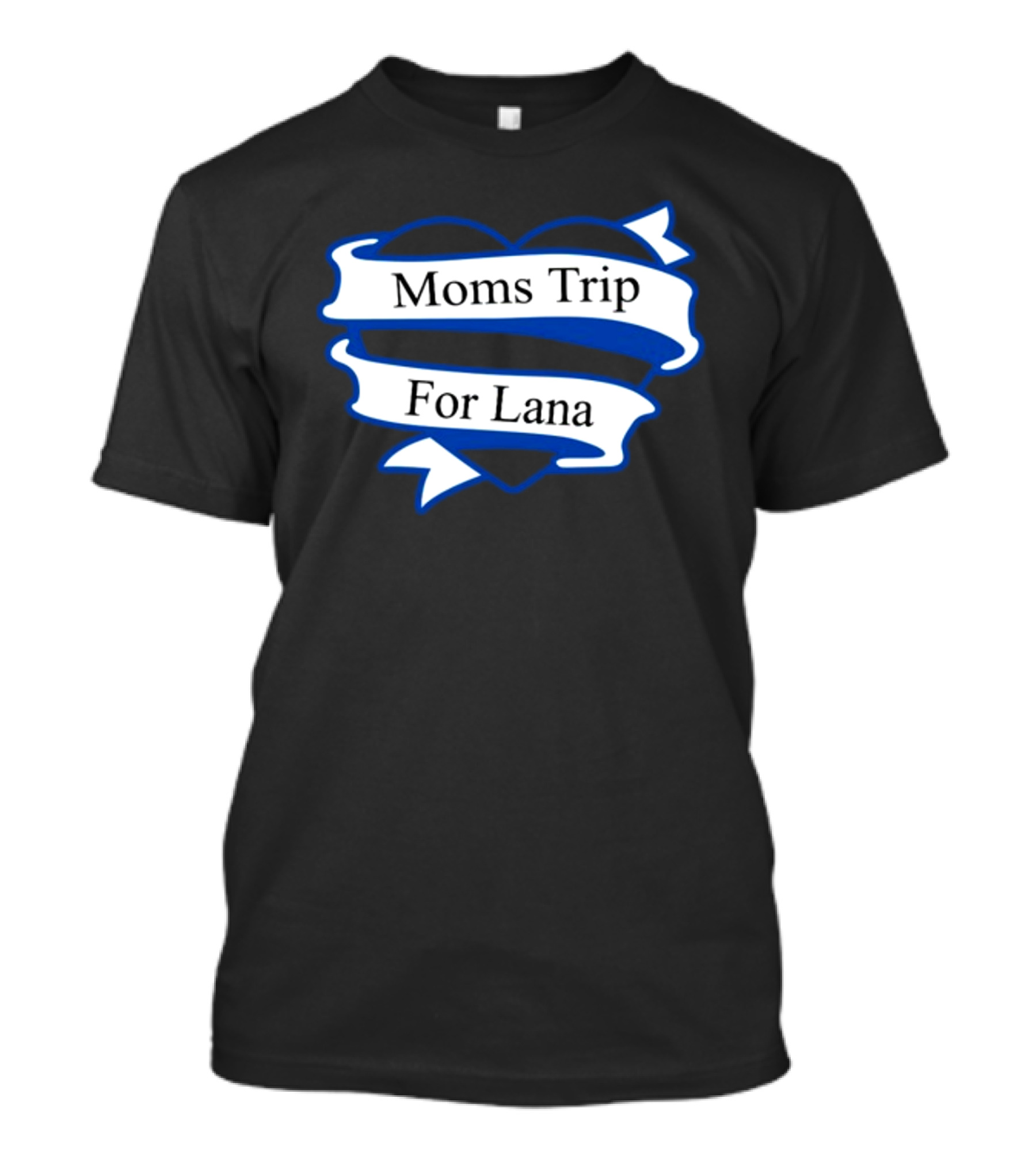 Colorado Avalanche Moms Trip For Lana Heart Banner T-Shirt