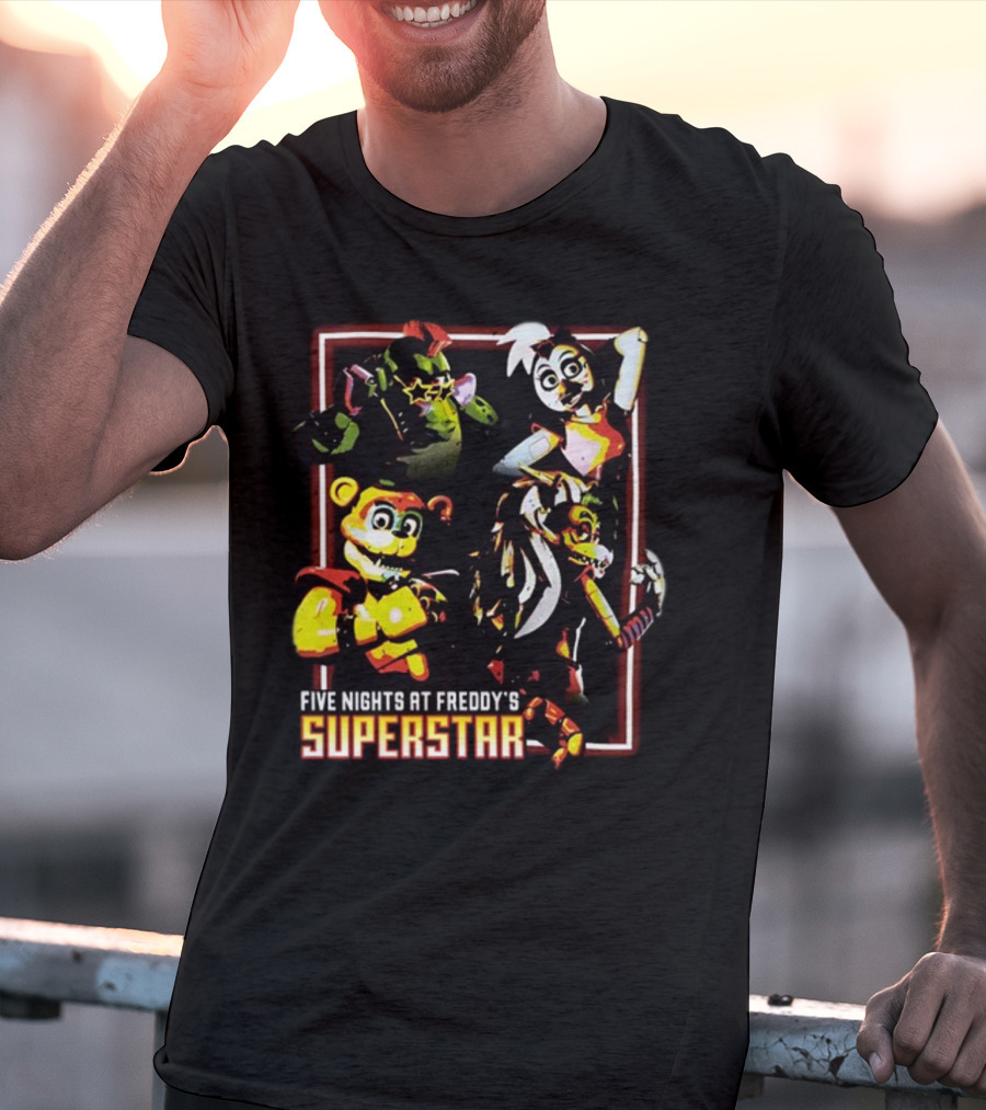 Five Nights At Freddy's Superstar Characters T-Shirt