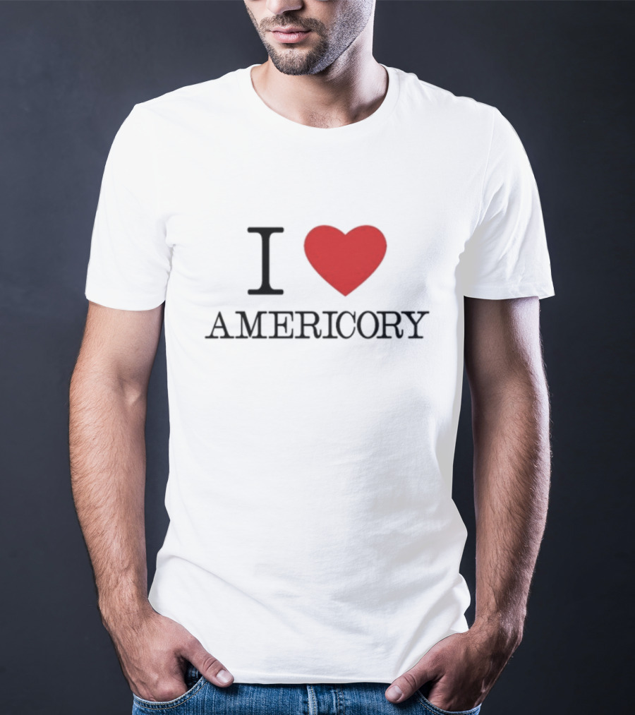 I Heart Americory Red Love Emblem T-Shirt