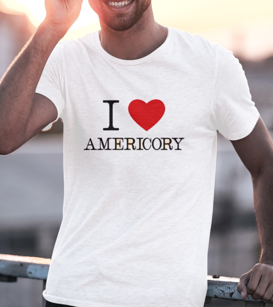 Stephanie I Love Americory Stan McCutcheon T-Shirt