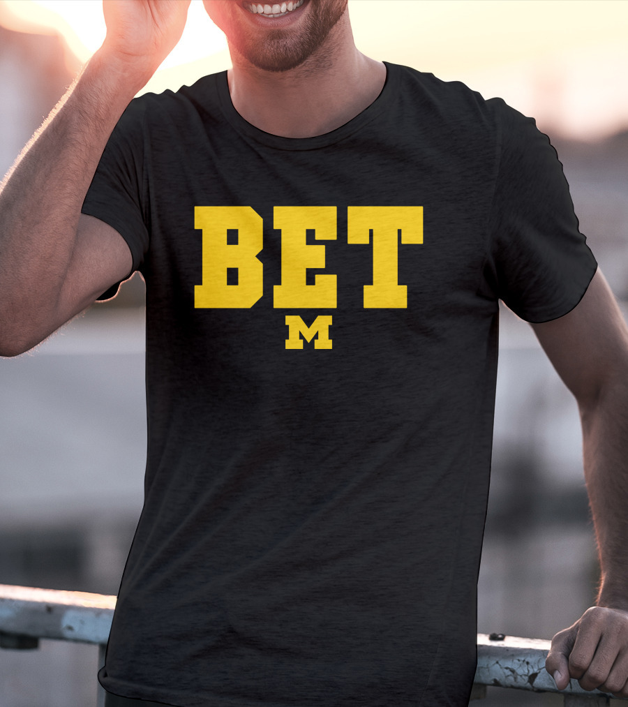 BET M Michigan Football T-Shirt