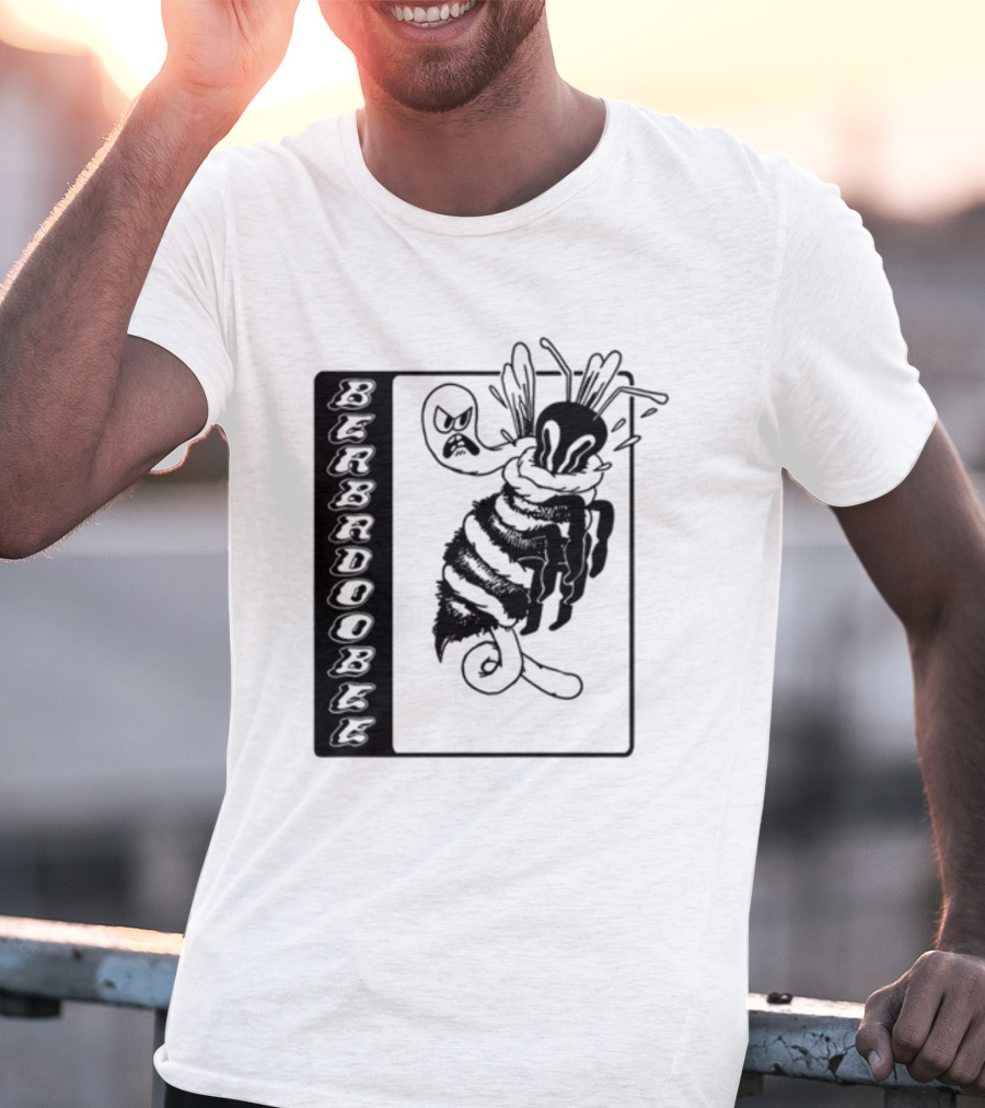Dirtyhit Beabadoobee Loveworm Angry Cartoon Bee T-Shirt