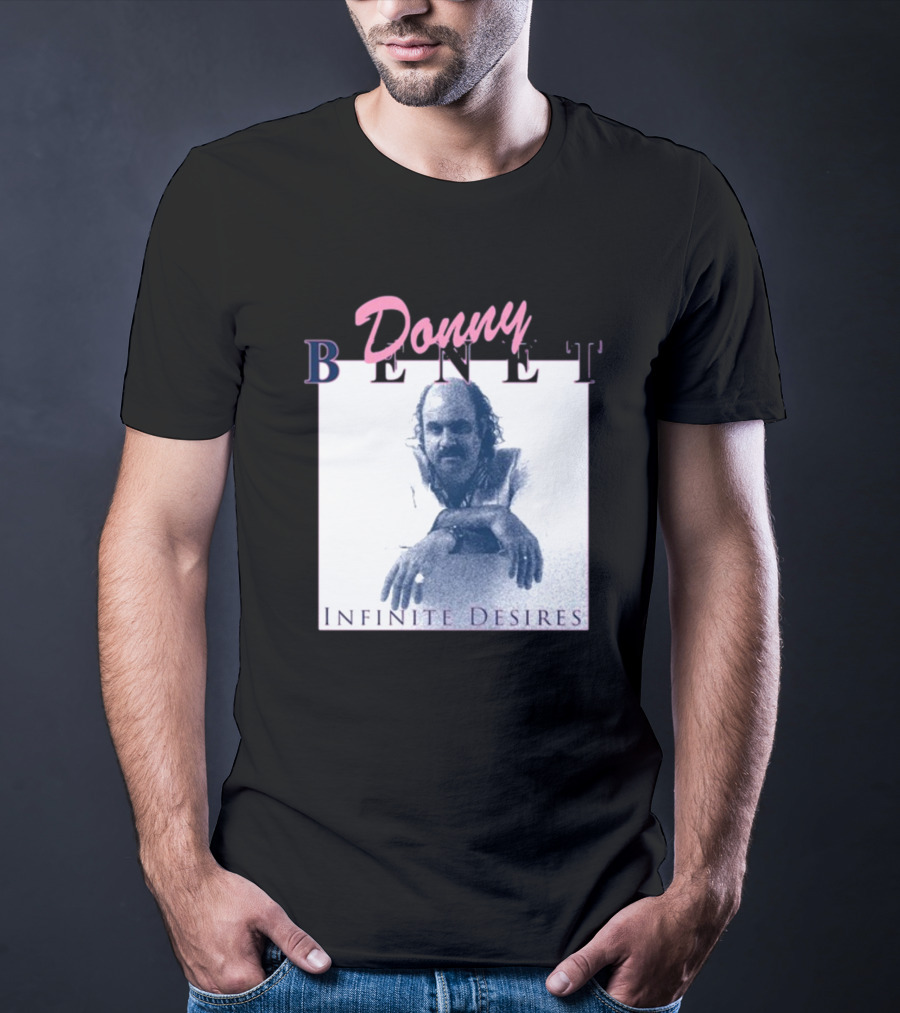 Donny Benet Infinite Desires Vintage Style Album Cover T-Shirt