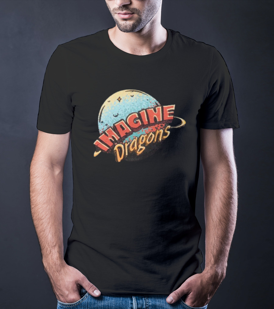 Imagine Dragons Retro Planet T-Shirt