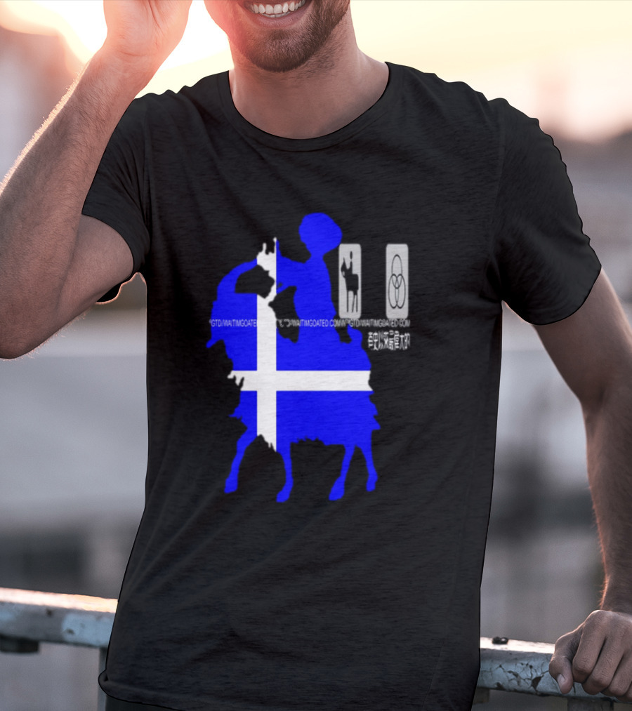 Wait Im Goated Luck Charm Greece T-Shirt