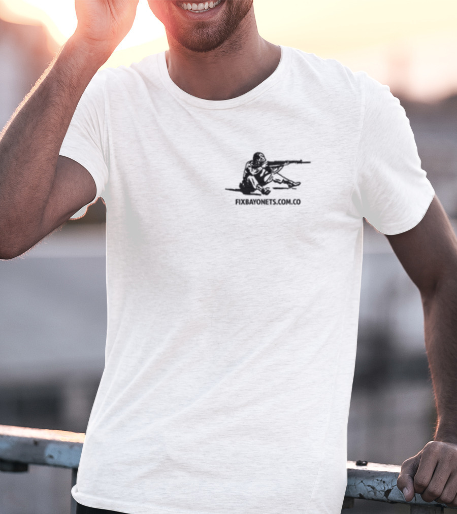 Devotion To Duty FixBayonets.com.co Soldier T-Shirt