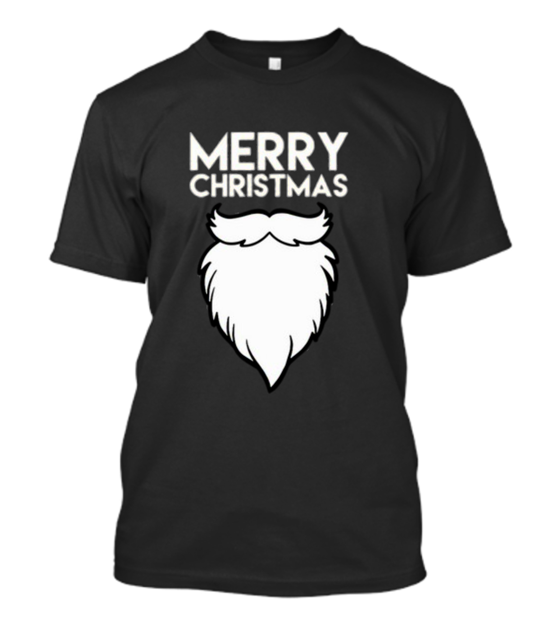 Merry Christmas Santa Beard T-Shirt