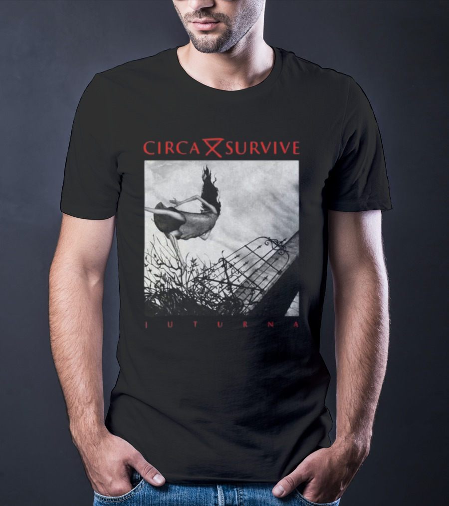 Circa Survive Juturna Album Art Dark Fantasy T-Shirt