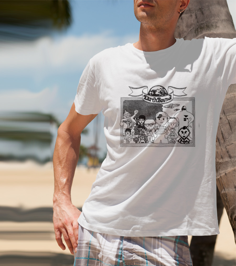 EarthBound Characters And Iconic Imagery Compilation T-Shirt