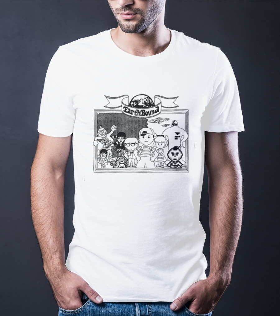 EarthBound Characters And Iconic Imagery Compilation T-Shirt