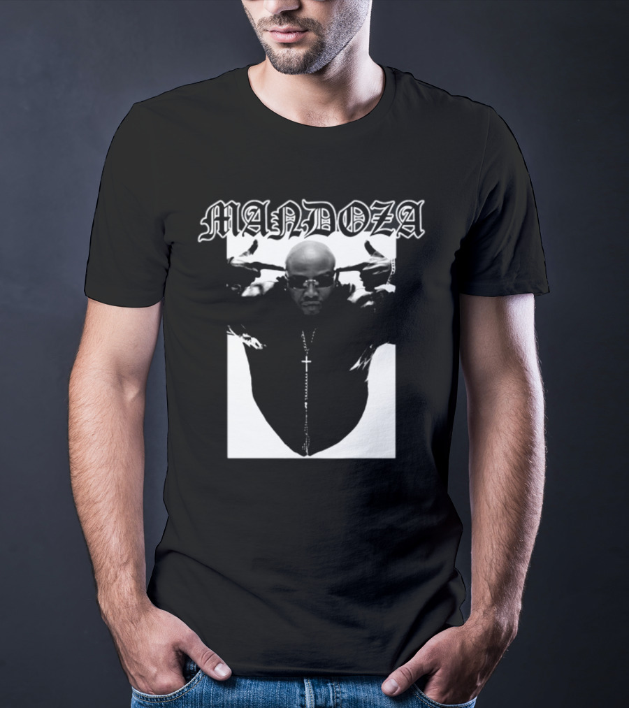 Mandoza Mr Price Iconic Cross Necklace T-Shirt