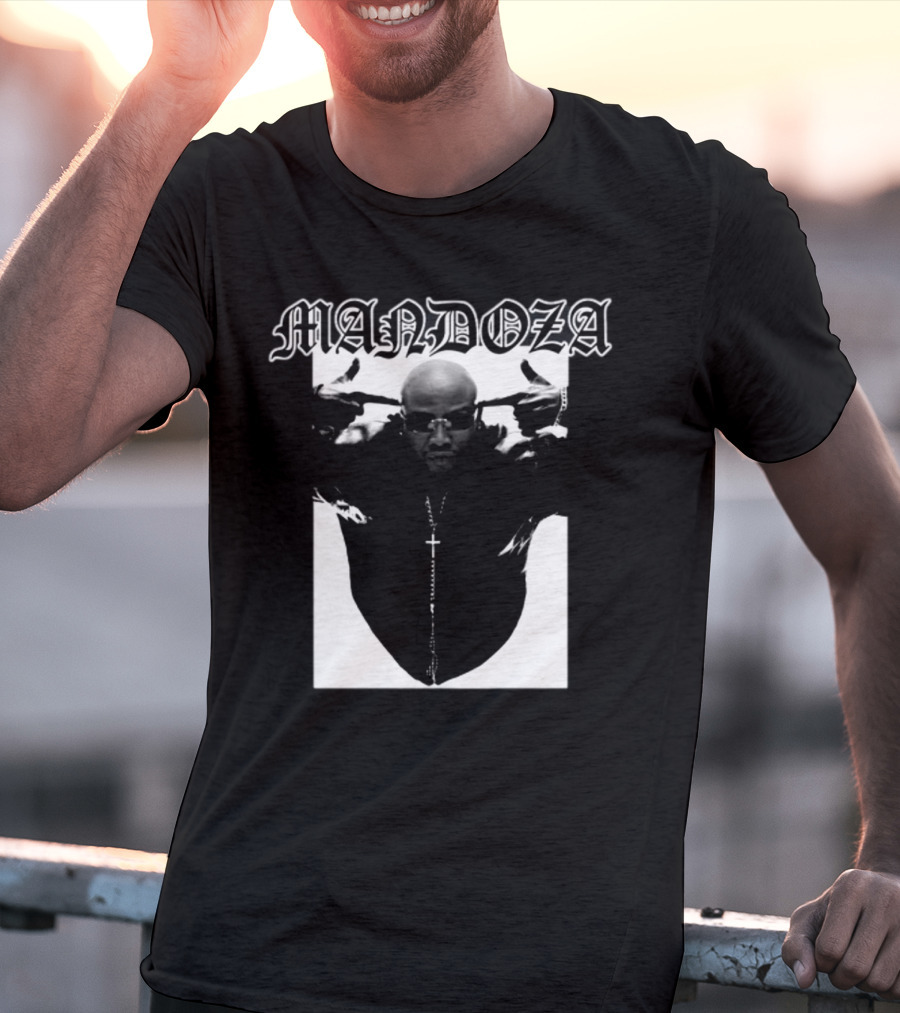 Mandoza Mr Price Iconic Cross Necklace T-Shirt