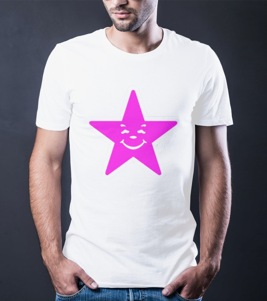 Austin Babbitt Asspizza Smiling Star Pink T-Shirt