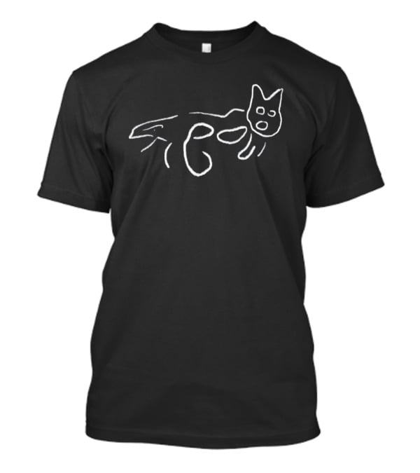 Robert Smith Cat Nazca Lines Geoglyph T-Shirt