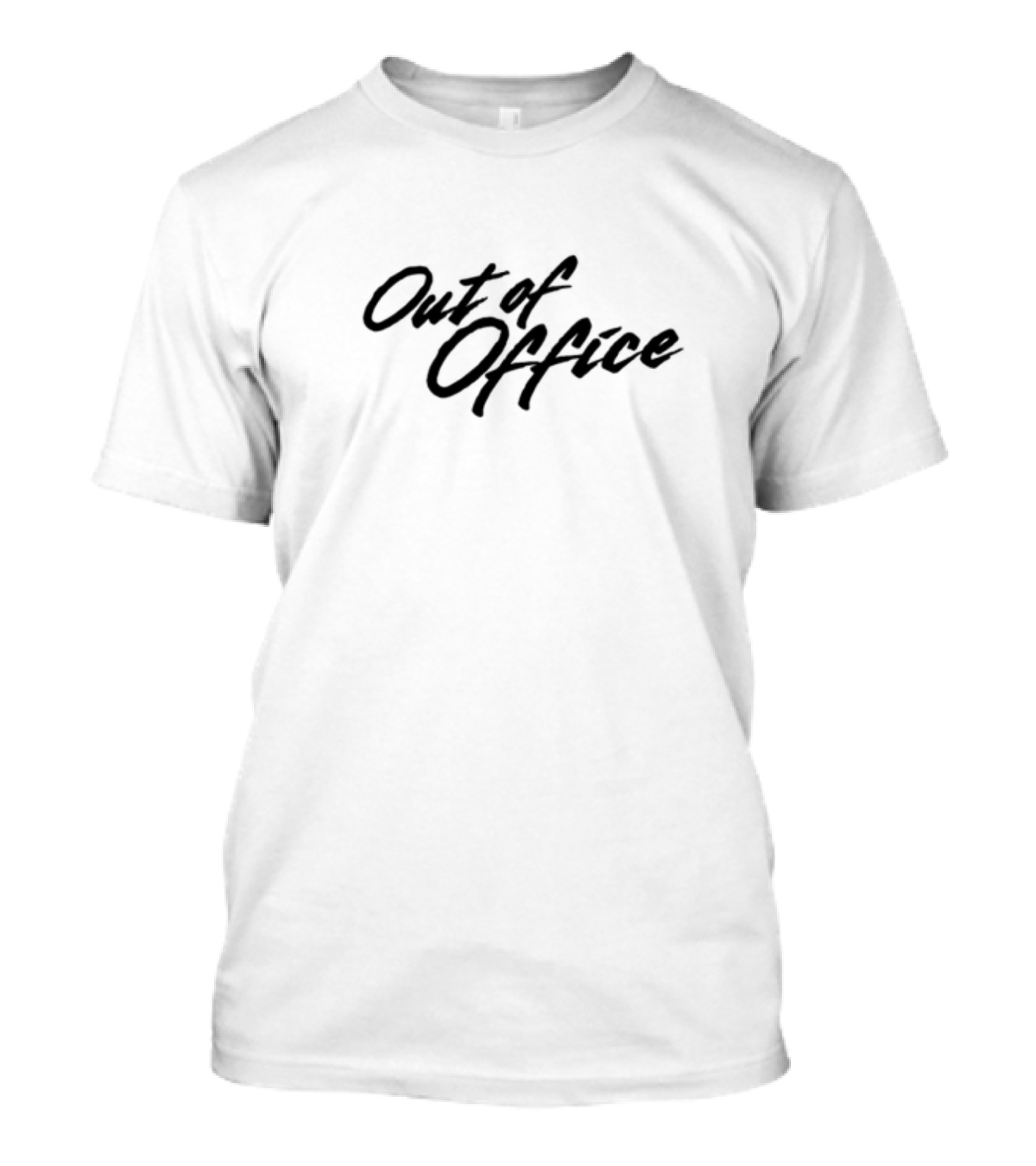 Shitheadsteve Out Of Office Dark Typography T-Shirt