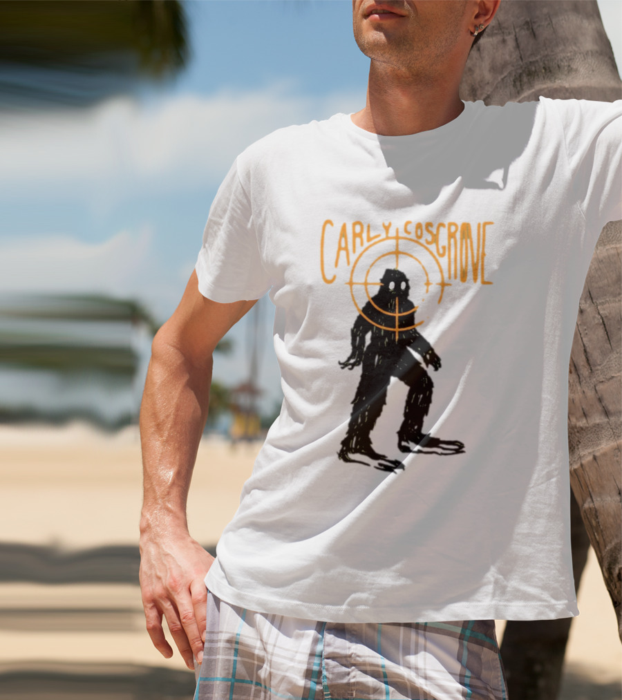 Carlycosgrove Bigfoot In Crosshairs T-Shirt