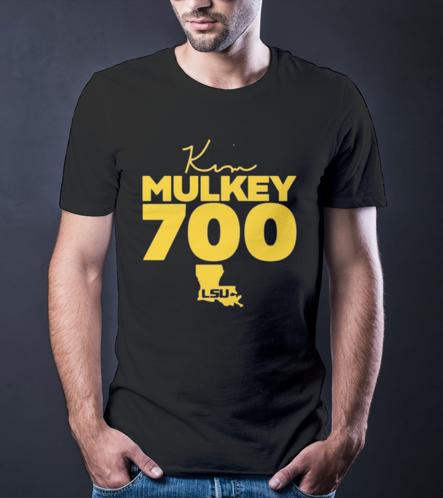 Kim Mulkey 700 LSU Women's Basketball Achievement T-Shirt
