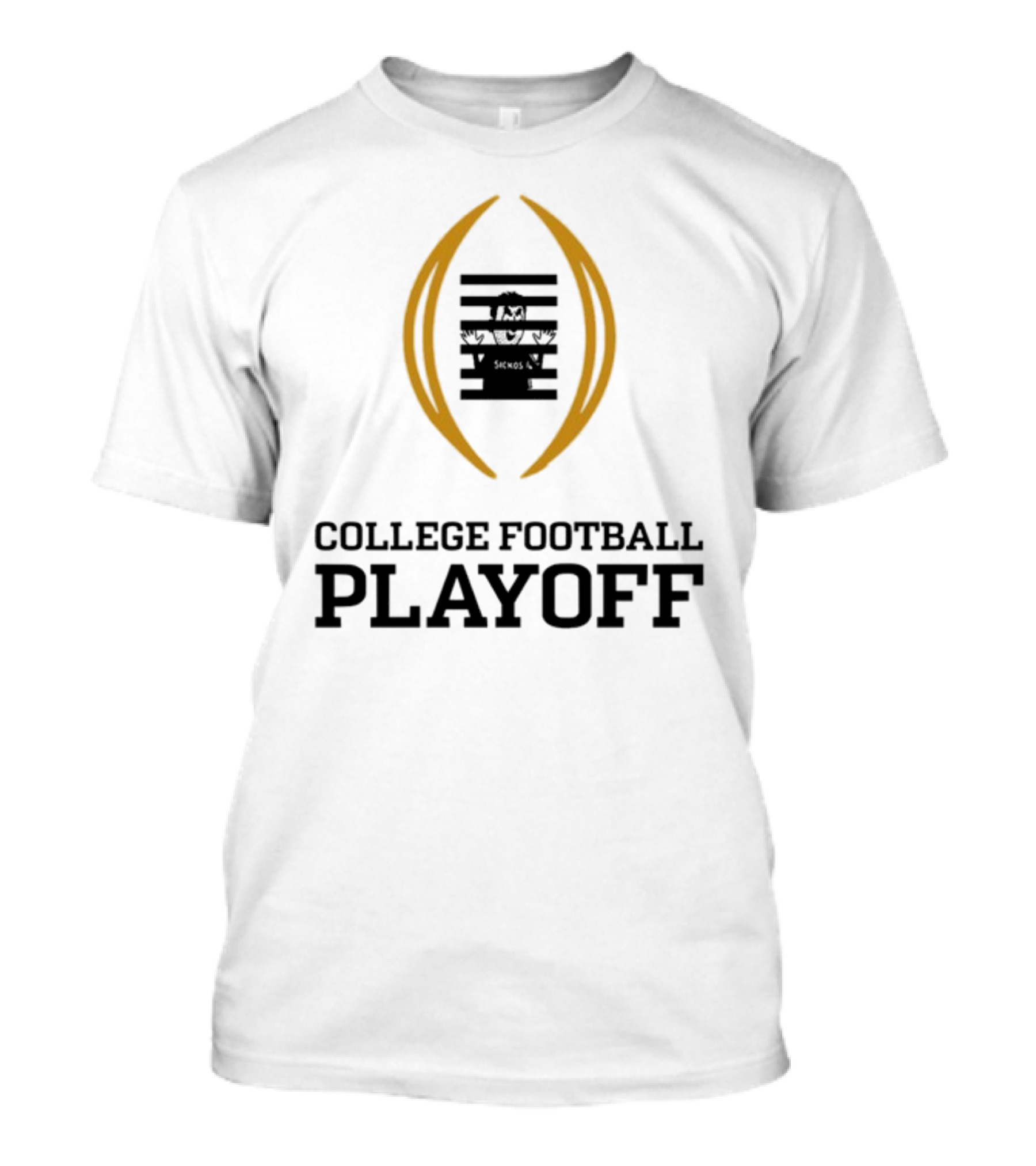 Prison College Football Playoff Behind Bars Concept T-Shirt