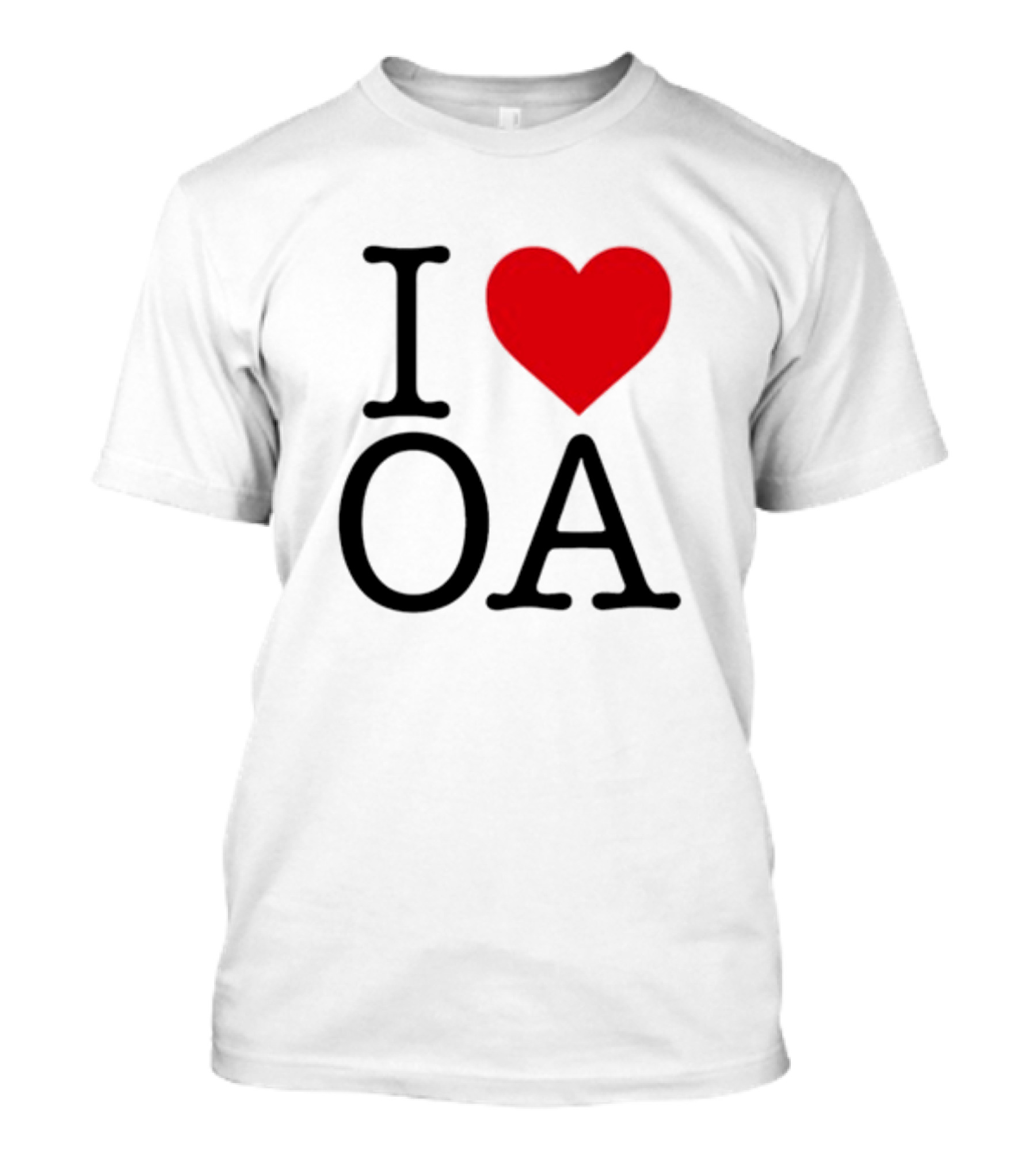 I Heart OA Symbolized Love For OA Movement T-Shirt