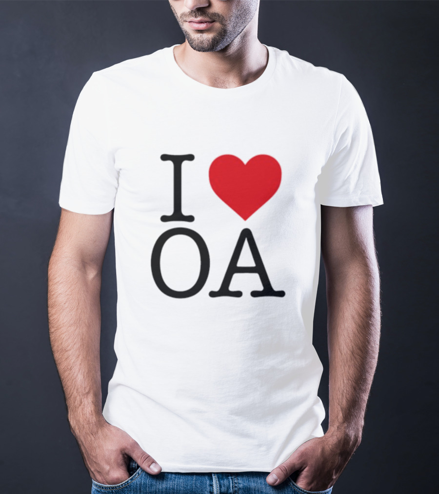 I Heart OA Symbolized Love For OA Movement T-Shirt