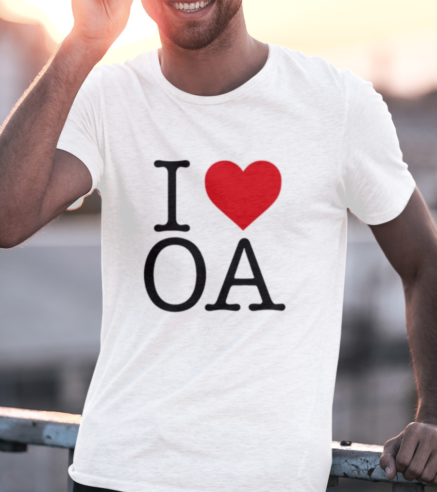 I Heart OA Symbolized Love For OA Movement T-Shirt