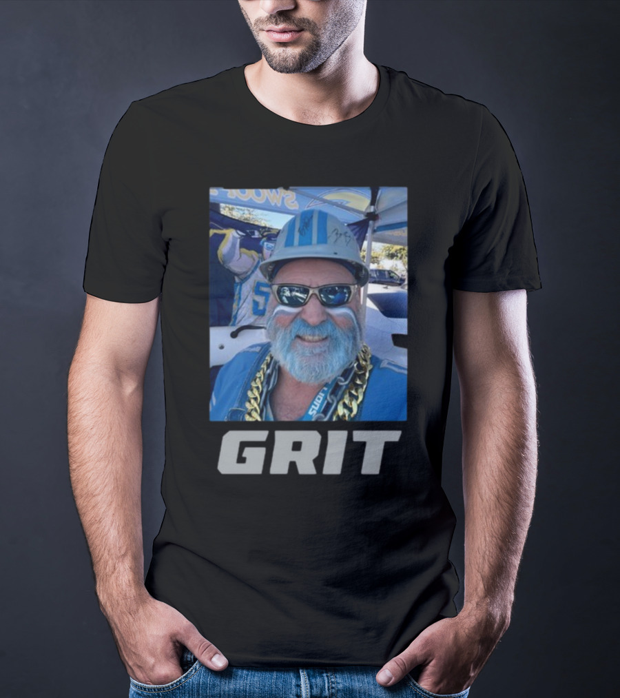 Lions Grit Gameday Enthusiast Celebrating Ron Crackman Crachiola T-Shirt