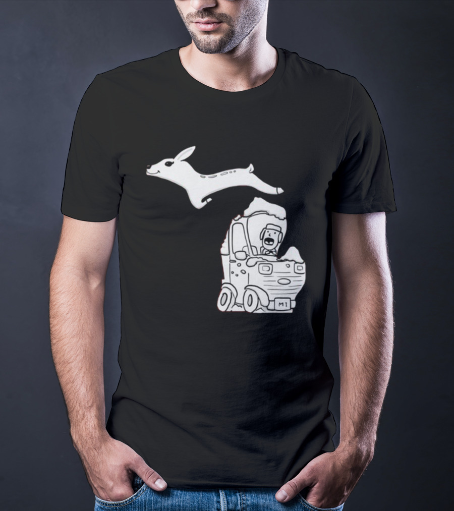 Michigan For Deer Ice Road Truck Journey T-Shirt