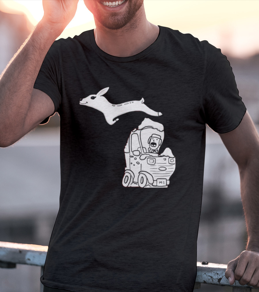 Michigan For Deer Ice Road Truck Journey T-Shirt