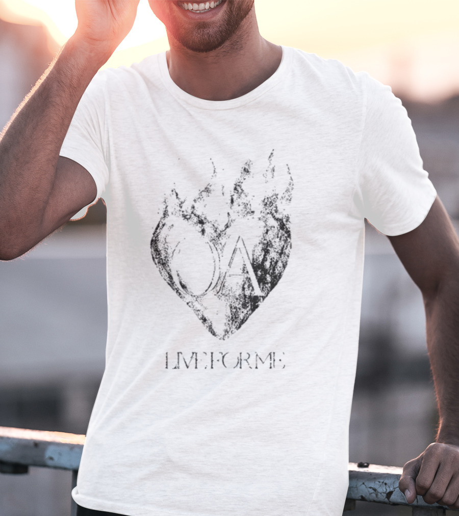 OA Live For Me Flame Symbol Omarapollo T-Shirt