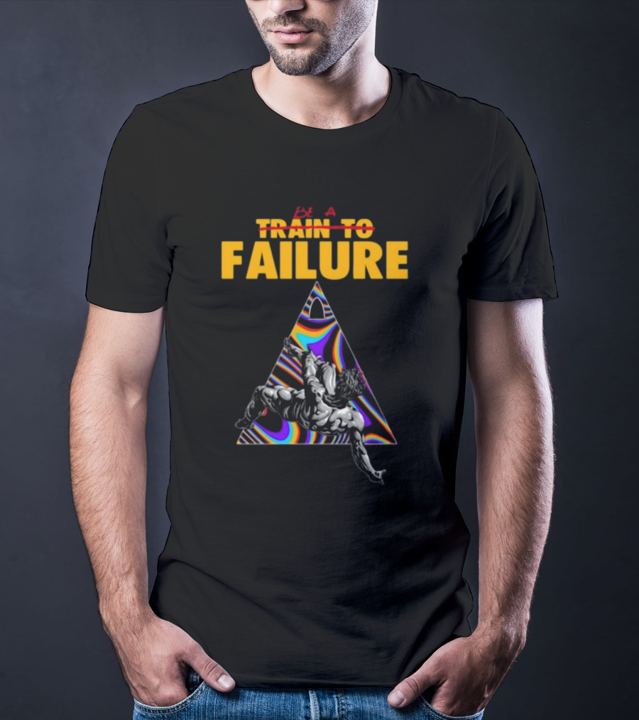 Raskol Apparel Be A Train To Failure Psychedelic Triangle T-Shirt