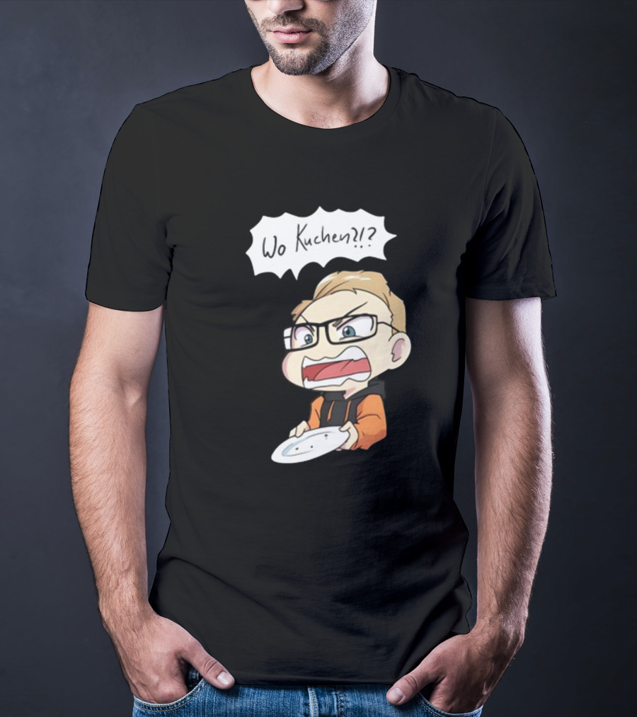 Wo Kuchen Kittycat Cakes Damen Comic Style Character T-Shirt