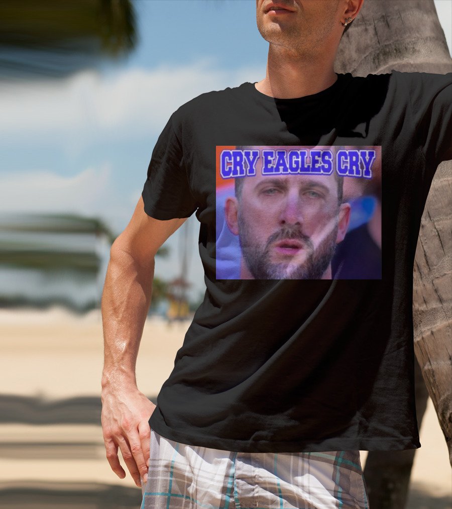 Shan Shariff Nick Sirianni Cry Eagles Cry Cry Eagles Cry T-Shirt