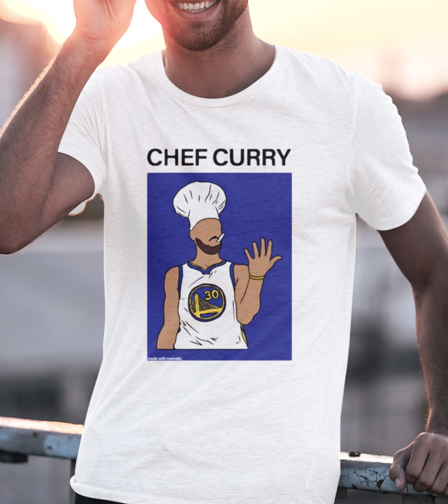 Chef Curry Golden State Basketball Number 30 T-Shirt
