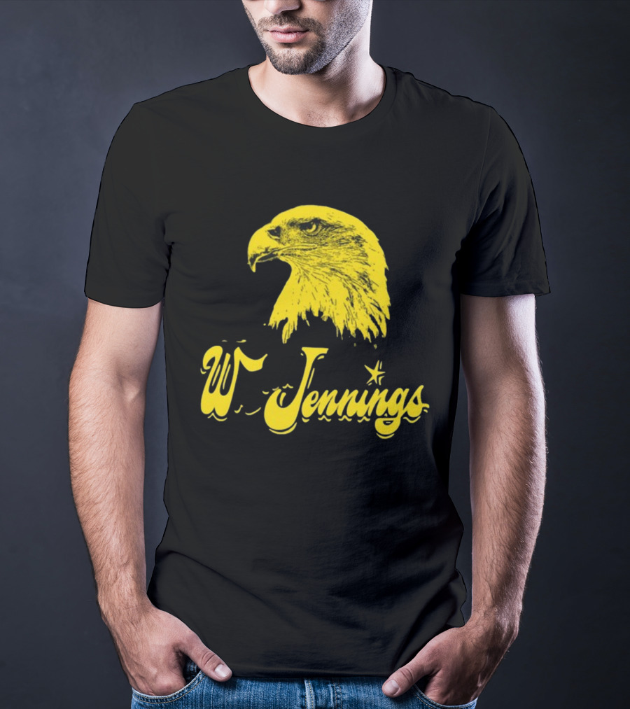 Seager X Waylon Jennings Eagle W Jennings Star T-Shirt
