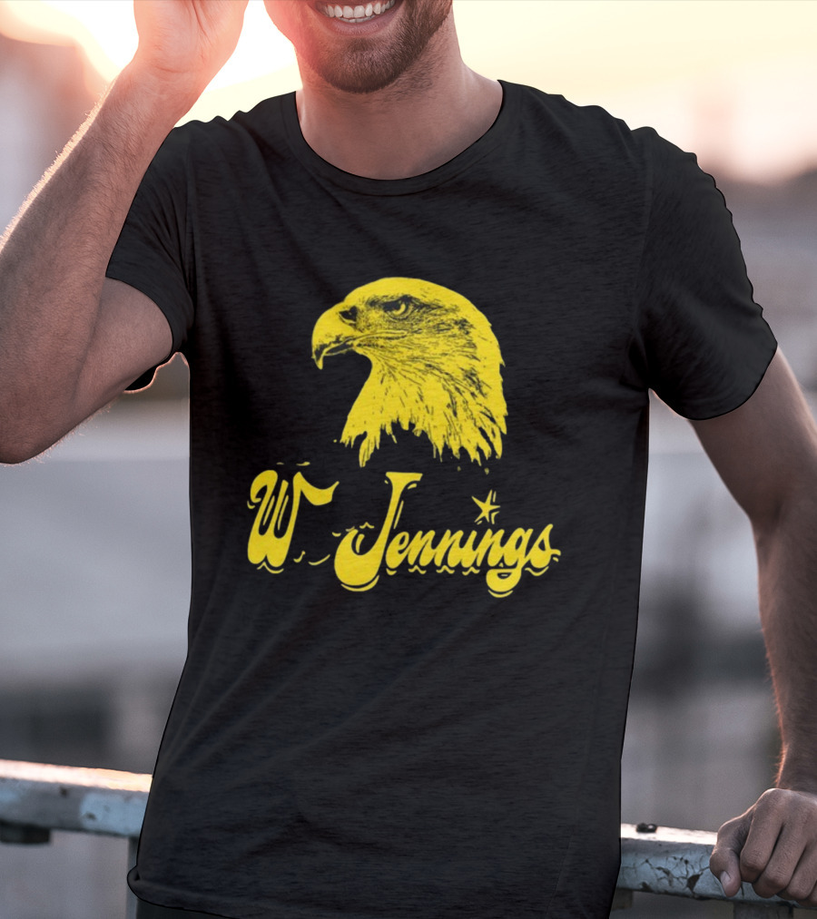 Seager X Waylon Jennings Eagle W Jennings Star T-Shirt