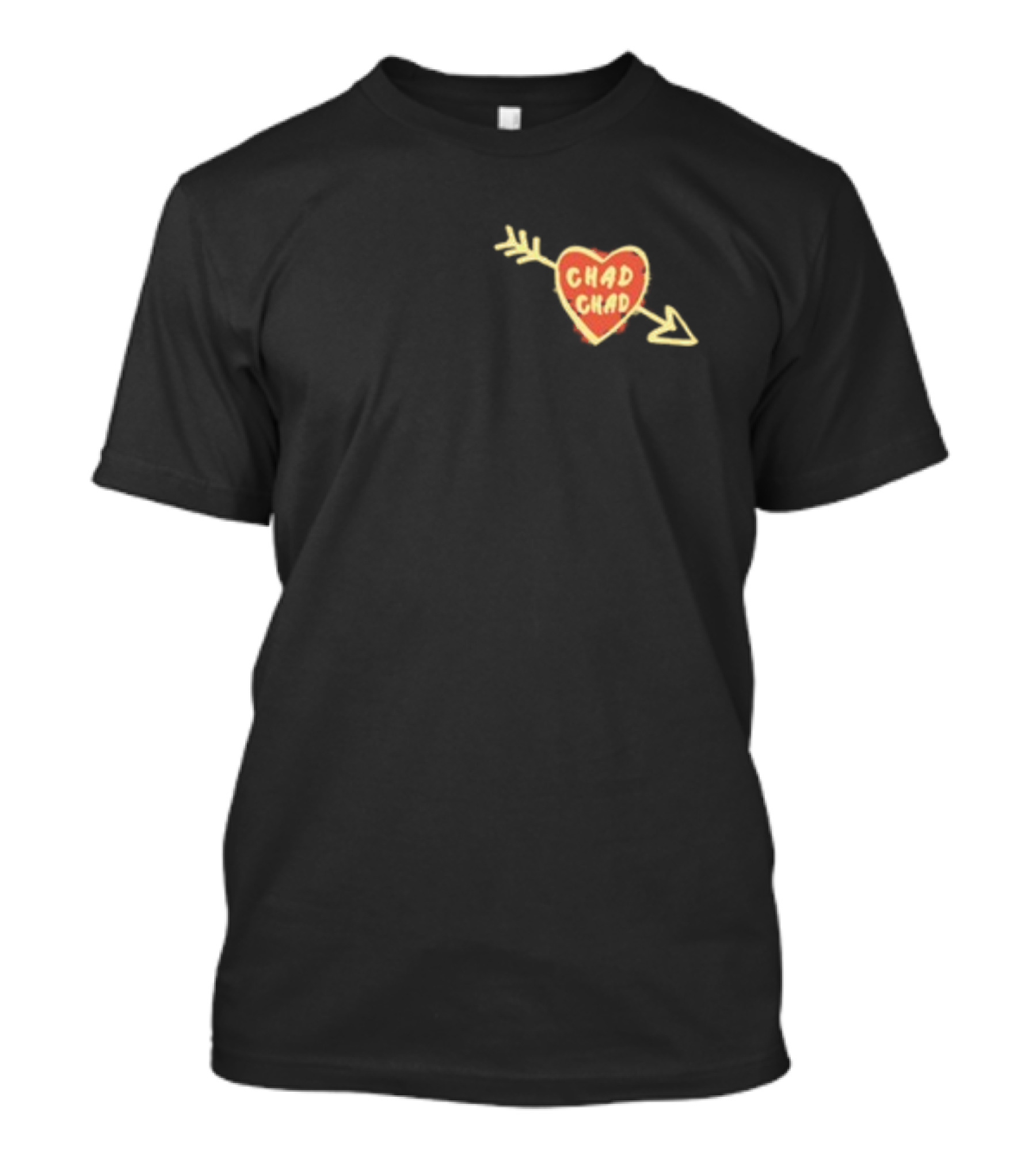 Chad Chad Heart With Arrow T-Shirt