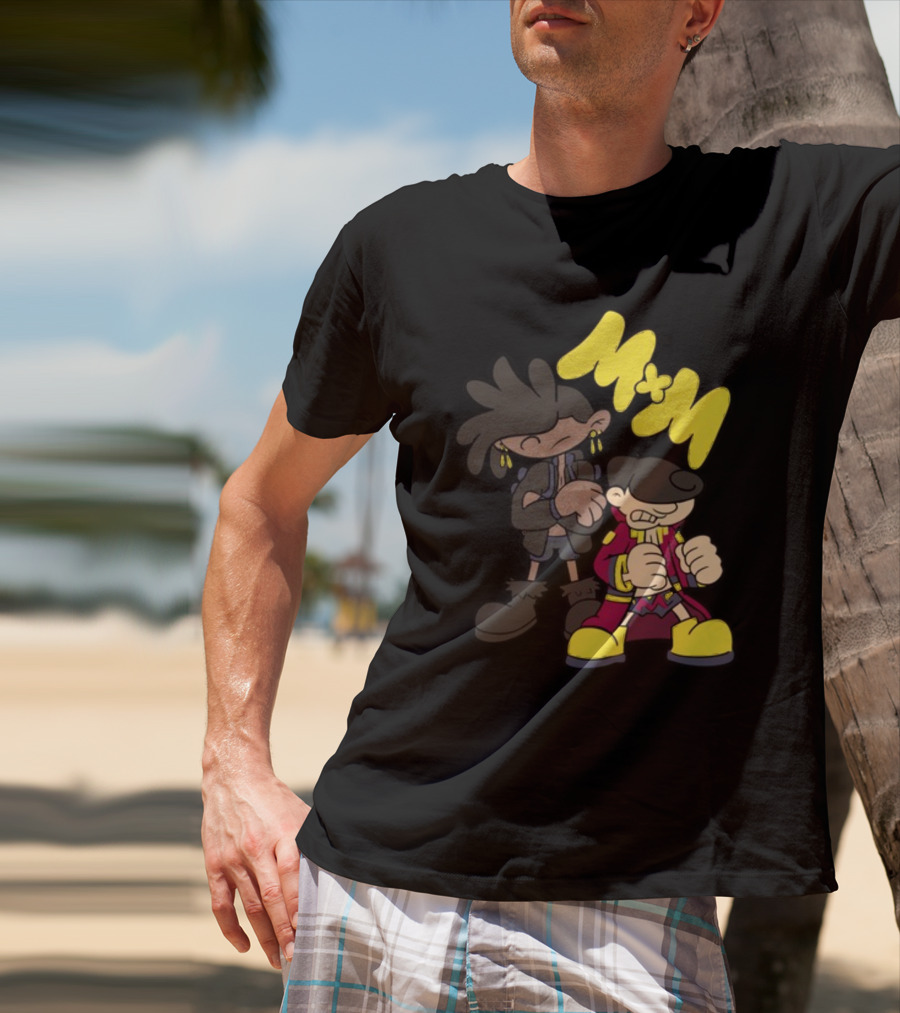 Mxm Next Door Characters Cartoon Style M*M T-Shirt