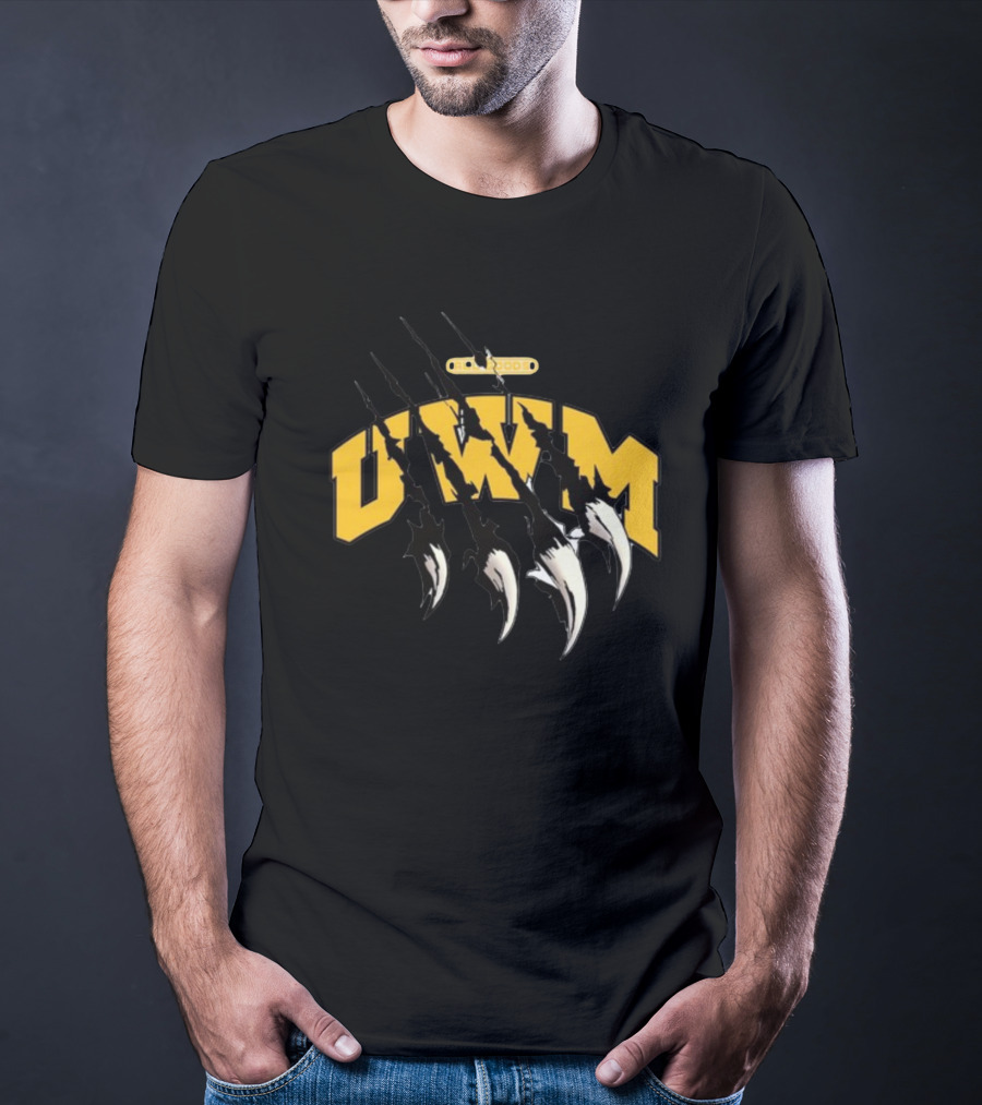 UWM Panthers Claw Marks T-Shirt