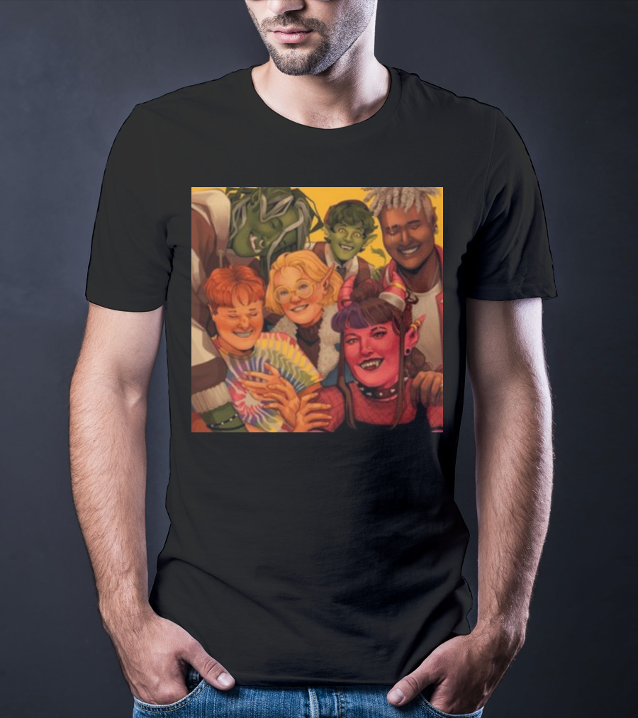 We're The Bad Fantasy Friends Group T-Shirt