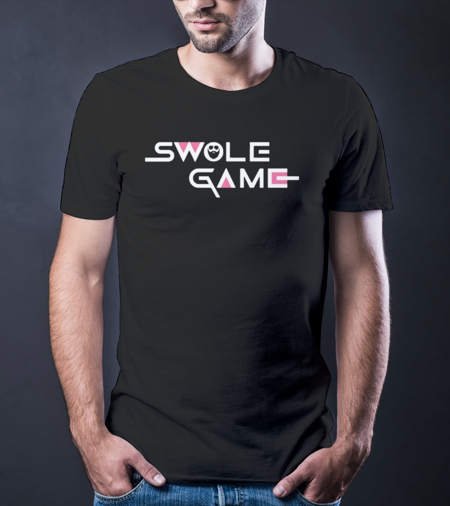 Swole Game Pixel Heart Emoji Style Icon T-Shirt