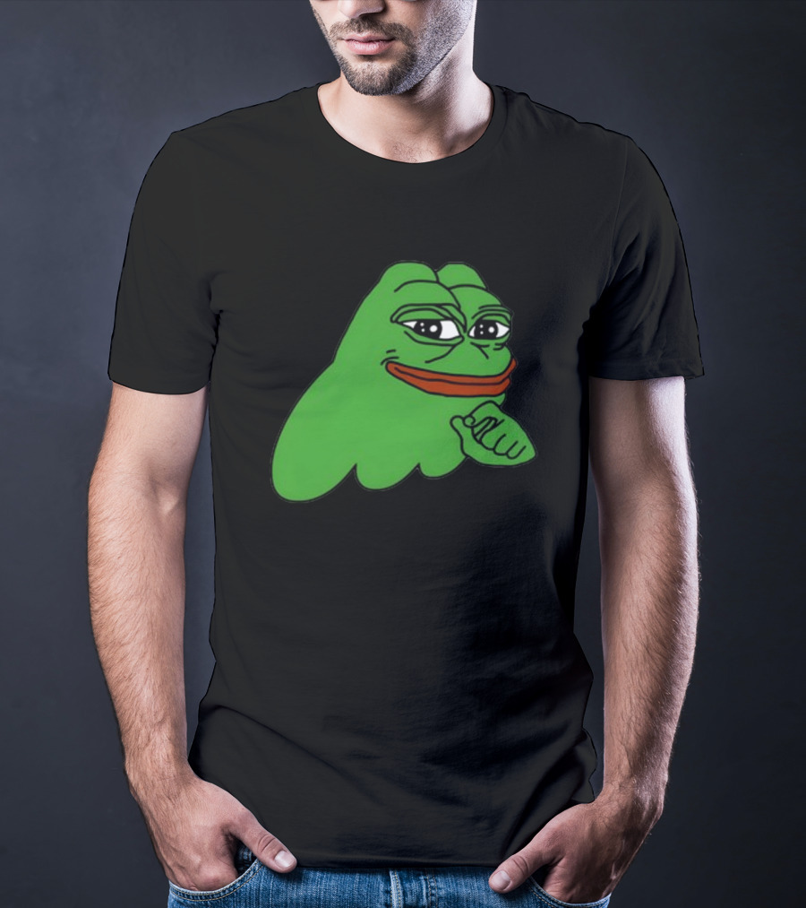 Ribbit.Pepe Pepe Frog Meme Iconic Sol T-Shirt