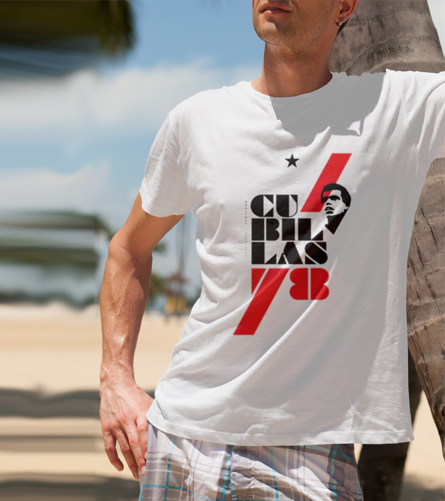 CUBILLAS 78 Star Iconic Red And Black T-Shirt