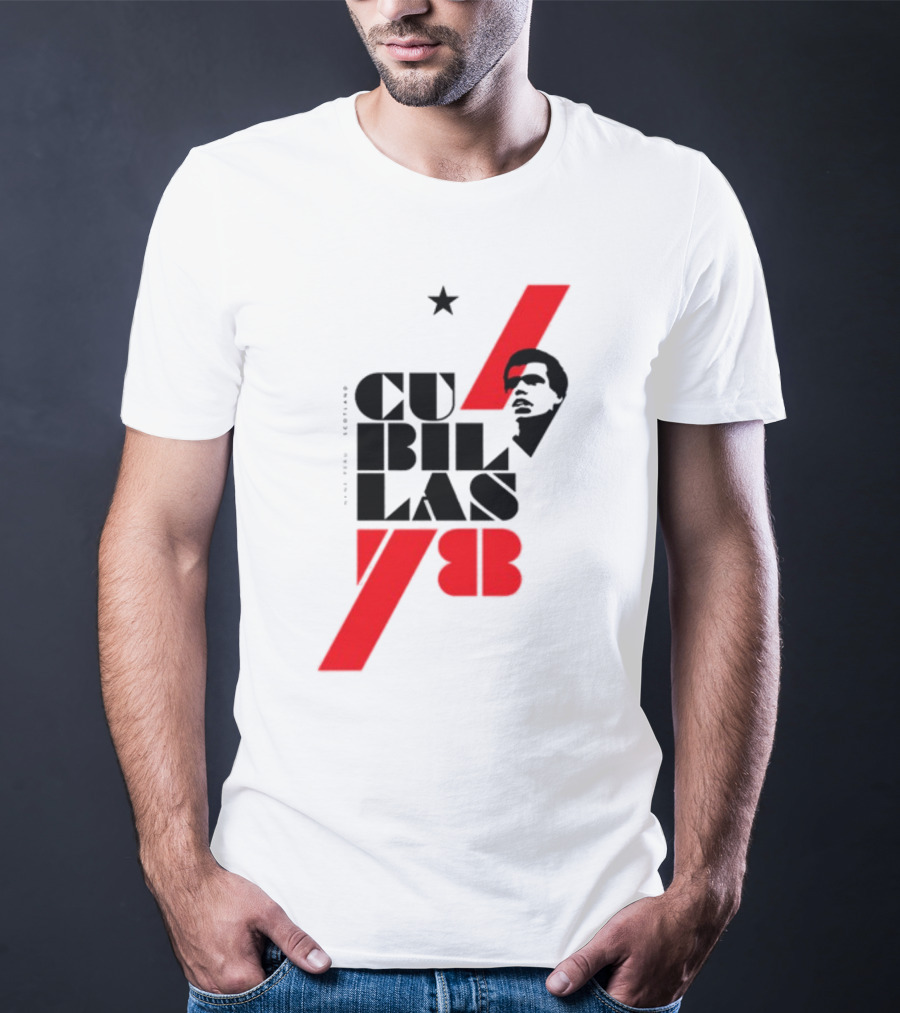 CUBILLAS 78 Star Iconic Red And Black T-Shirt